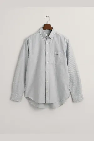 GANT Oxford Chemises en coton de Banker Rayure 100%XXL