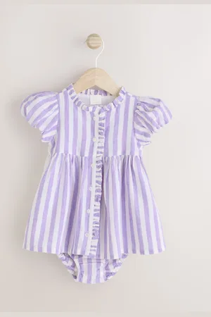 Next Baby Woven Dress and Bloomer Knickers Set (0mths-2yrs)3 - Mois 6 (62 - 68cm)