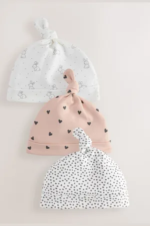 Next 100% coton Cravate Top Chapeaux Bébé 3 Lot (0-12mois)5lb (44cm)