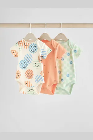 Next Bodys pour bébés Manches courtes 3 Pack6268cm