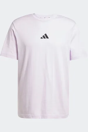 adidas Essentiel T-shirt en jersey de coton à petit logo unique 100% de cotonS Reg