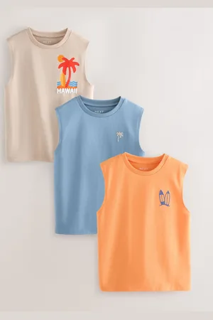 Next Tank Vests 3 Pack (3-16yrs)4 ans (104cm)