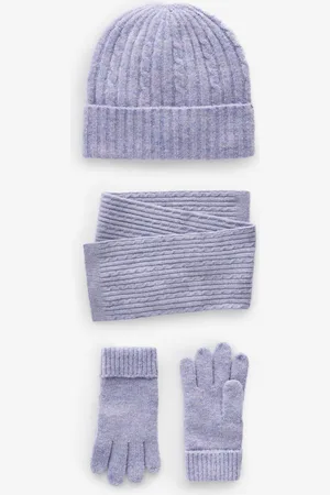 Next Ensemble Chapeaux, Gants et Écharpe en câble (3-16yrs)7 - 10 ans (122 - 140cm)