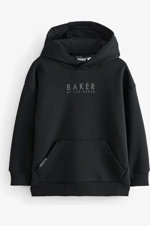 Ted Baker OB BLK VARSITY HOODIES134140cm