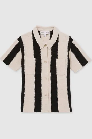 Reiss Clive Les 100 Ciels Stripe Knit Shirt128134cm