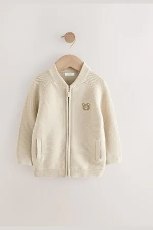 Next Cardigan zippé en coton 100% (3mths-7yrs)98104cm