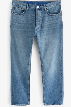 HUGO BOSS En de coton coupe classique délavé Denim JeansW34 L34
