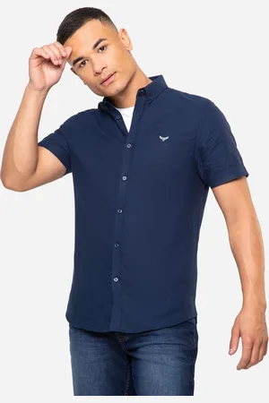 Threadbare Chemise Oxford à manches courtesM
