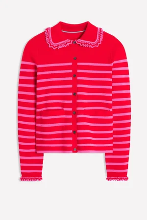 Boden Jessie Frill Collared CardiganPetit