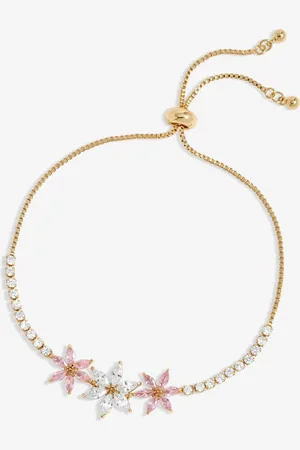 Jon Richard Floral Toggle Braceletun