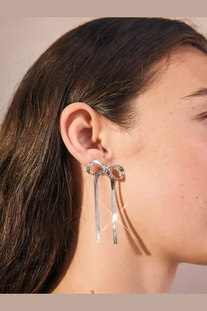 Next Bow Snakechain Earringsun