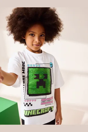 Next Bold Licensed Minecraft T-Shirt (3-16yrs)140146cm