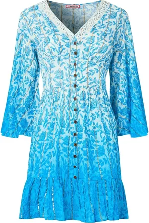 Joe Browns Ombre Shimmr Detail Button-Down Boho Tunic36