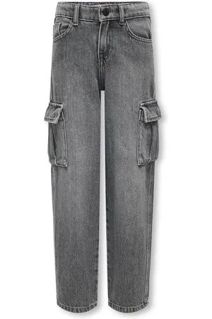 ONLY Ample Cargos Jeans avec taille ajustable12 ans (152cm)