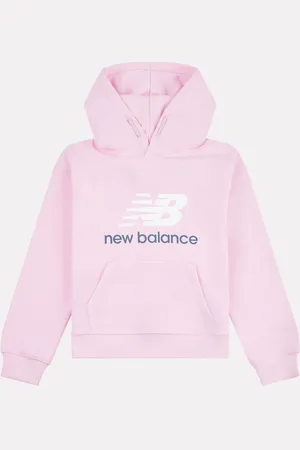 New Balance Kids French Terry Stacked Logo Hoodie140146cm