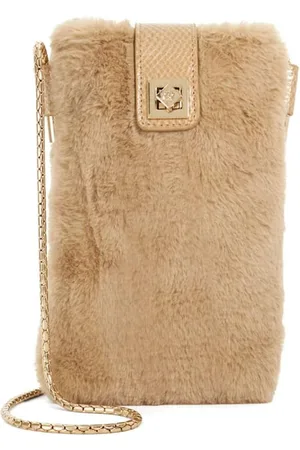 Dune Snug Sac croisé pour téléphone en fausse fourrureUn an