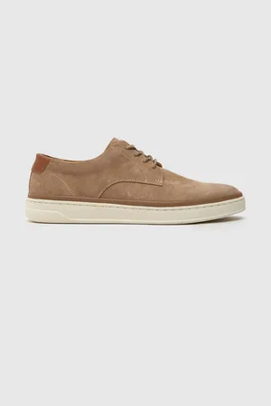 Schuh Brown Wade Suede Lace-Up Shoesr. u.11eu45