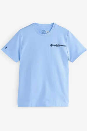 Ralph Lauren Loungewear Logo Stripe Jersey T-ShirtGrand