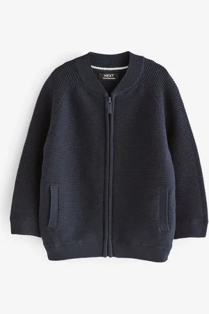 Next Cardigan zippé en coton 100% (3mths-7yrs)9 - Mois 12 (74 - 80cm)