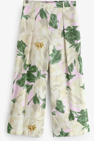 River Island Petite Floral Wide Leg Trousers32