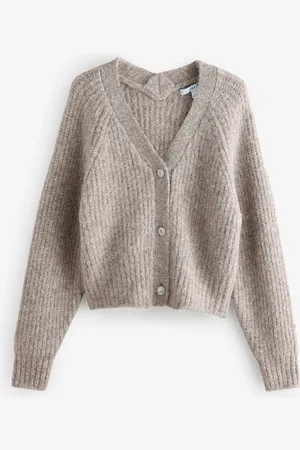 Next Cardigan tricoté en laine avec bouton Gem2XL Reg