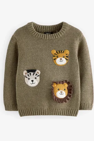 Next Col rond tricoté 100% Coton Pull (3mois-7ans)5 - 6 ans (110 - 116cm)
