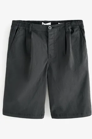 Threadbare Relaxed Fit Pleated Stretch Chinos Shorts32r