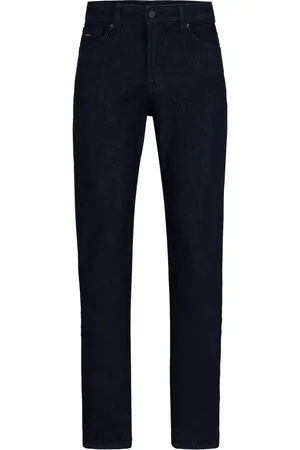 HUGO BOSS Maine Indigo Coupe classique Extensible Denim JeansW38 L34