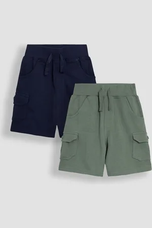 JoJo Maman Bébé Cargo Joggers Shorts 2 Pack7480cm