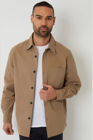 Threadbare 100% Coton Twill Veste-chemiseMédium