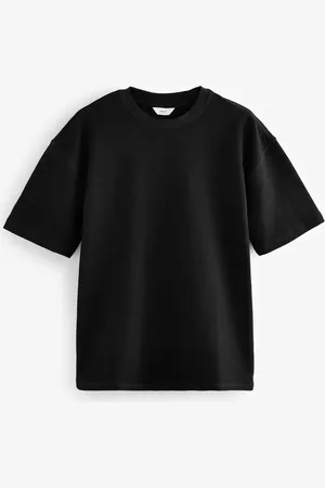 Next T-shirt texturé et décontracté, poids lourd 100% cotonM