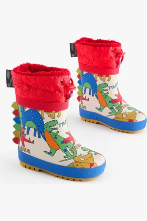 Next Bottes en caoutchouc thermique Thinsulate avec extrémité doublée