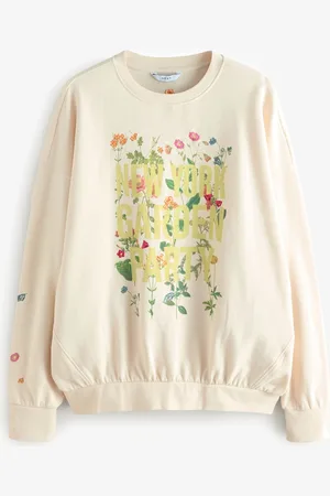 Next Sweat graphique NYC Garden Party 100% cotonMédium