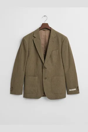 GANT Veste en lin coupe imprimé52