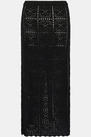Accessorize Crochet Maxi Beach 100% Cotton Skirtxsmall