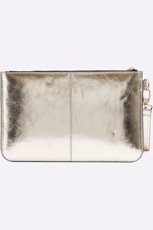 River Island Pochette en cuir métallisé de Un an