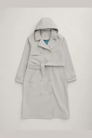 Seasalt Cornwall Penweathers Trench imperméable 100% Cotton Coat42