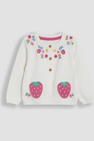 JoJo Maman Bébé Character 100% Cotton Cardigan116122cm