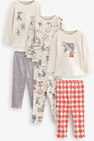 Next 100Pyjama Se blottir % coton 3 Lot (9mths-10yrs)104110cm