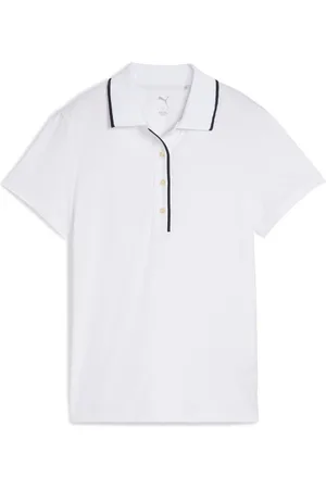 PUMA Womens Cloudspun Bridges Manches courtes Golf Poloslarge