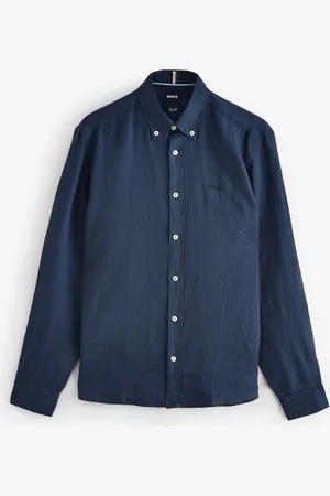HUGO BOSS Regular-Fit 100% Linen Shirt3X-Large