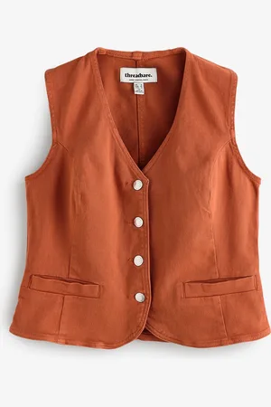 Threadbare Gilet en jean ajusté42