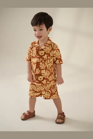 Next Ensemble chemise et short imprimés Manches courtes (3mths-7yrs)1.5 - 2 ans (86 - 92cm)