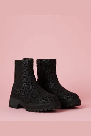 Lipsy London Animal Chunky Chelsea Boots