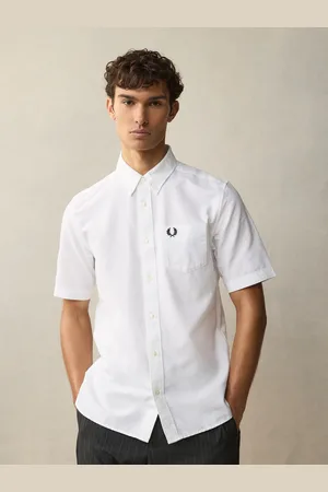 Fred Perry Manches courtes 100% Coton Oxford ChemisesXL