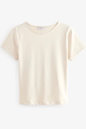 Next Coupe ajustée Manches courtes T-shirt en polyamide Soft Touch18 P