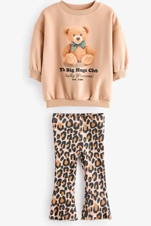 Next Ensemble Sweatshirt et Leggings évasés (3mths-7yrs)4 - 5 ans (104 - 110cm)