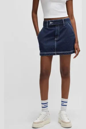 HUGO BOSS 100% Cotton Denim SkirtM