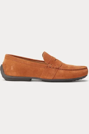 Ralph Lauren Mocassins de conduite en daim Reynold