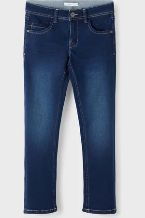 NAME IT Jean slim garçon10 ans (140cm)